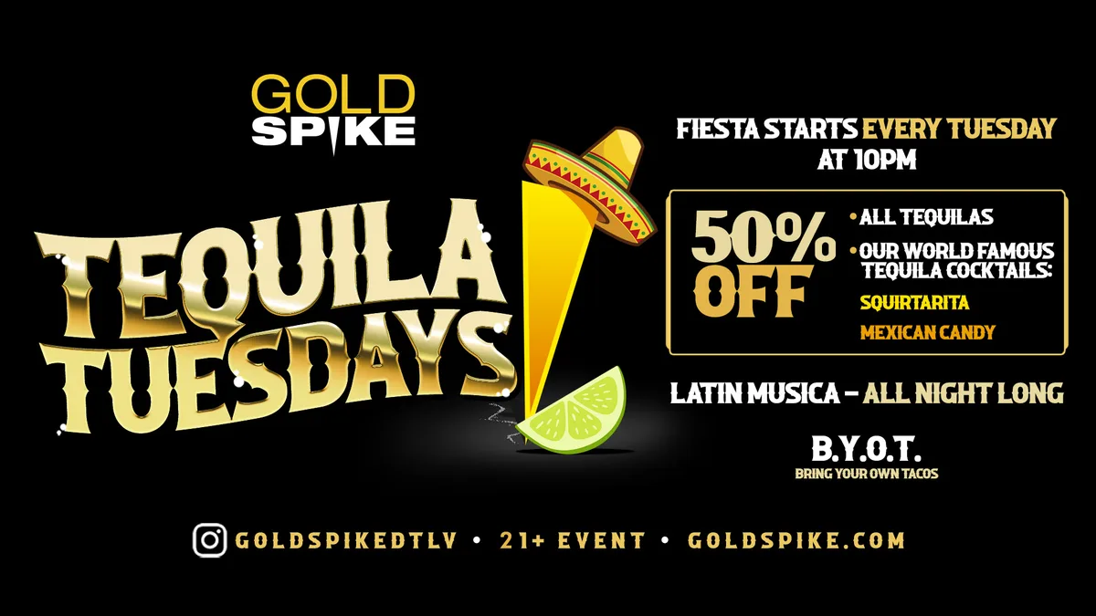 TEQUILA TUESDAYS & HAPPY HOUR